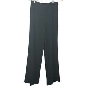 Zara women’s black high waisted wide leg trouser pants size XS NWT